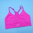 Victorias Secret Sports Bra Medium Pink Pullover Seamless Lightly Lined Athletic