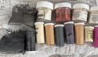 Lot Of Embossing Powders  Flocking  Glitters  Foil  And More