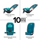 Diono Radian 3r All-in-one Convertible Car Seat  10 Year  3 Across blue Razz Ice