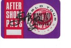 Elton John Hand Signed 1989-1990 World Tour After Show Pass-rare  - Coa - Global