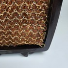 Zenith Am Fm Tube Radio H72322 Vintage Bakelite Brown Mid Century Table Top Work