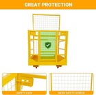 Forklift Safety Cage  43  X45  Forklift Man Basket 1400 Lbs Capacity Platform