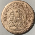 1897 Cn Mexico 1 Un Centavo Culiacan Mint Km-390 Small N