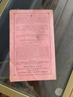 Vintage 1880s Maxfields Mechanical Parlor Horse Racing Game Arcade Machine Flyer
