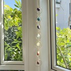 Healing Crystal Energy Wind Chime  Crystals Decor  Meditation Home Decoration   
