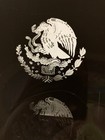 Vintage Mexican Coat Of Arms Stencil Douglas Aircraft Aeromexico Or Mexicana Air