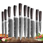 Knife Set Sharp Stainless Steel Professional Chef Cutlery Steak Kitchen Knives