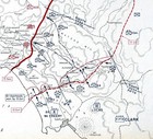 Wwii Map 98 Italy Campaign Allied Pursuit Volturno River To Winter Line Nov 1943