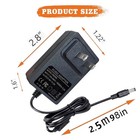 Dc9v2a Electronic Drum Power Adapter Cord For Alesis Nitro Max Pro Mesh Kit