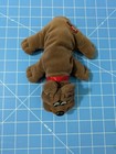 Vintage Tonka Pound Puppies 9    Small Newborn 1985  Plush Puppy Brown Short Ears