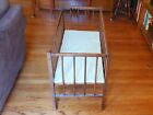 Antique Wood Baby Cradle  1930s 1940s  does Not Rock 