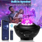 Projector Galaxy Starry Sky Night Light Ocean Star Party Speaker Led Lamp Remote