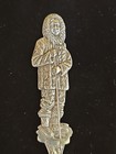 Vintage Eskimo Ice Fishing Souvenir Spoon