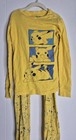 Pokemon Long Sleeve Pajama Shirt And Pants Set Youth Boys Size 10