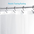 Clear Shower Curtain Liner 5g Heavy Duty Peva Waterproof With 72  x72  New