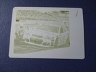 2017 Panini Donruss Racing  94 Danica Patrick Printing Plate  1 1 Yellow Plate