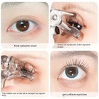 Dual Eyelash Curler With Comb Wide   Partial Clip Natural Curl Waterproof Tool