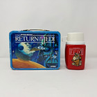 1983 Star Wars- Return Of The Jedi Metal Lunchbox W Original Thermos - Vintage