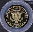2014-w Proof 3 4 Oz Gold 50th Anniversary Kennedy Half Dollar   Pcgs Pr70dcam Fs