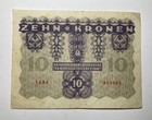 Austrian Currency   1922 Austria 10 Kronen Paper Money Banknote - P    75