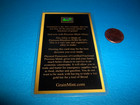 Platinum   Rhodium Bullion Cert Card