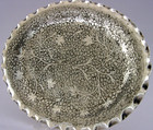 Superb Heavy 130g Anglo Indian Solid Silver Dish Tray C1920 Antique