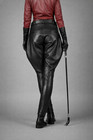 Women   s Jodhpurs Breeches High Waist Equestrian Horse Riding Leather Pants