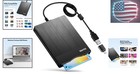 Compact External Usb Floppy Disk Drive For Seamless Data Retrieval On Pc laptop