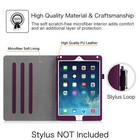 For Apple Ipad Case Folio Stand Cover Multi-angles With Pocket Auto Wake sleep