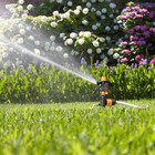 Claber 8707 Adjustable Impact Lawn Sprinklers  For Large Patio Garden Areas