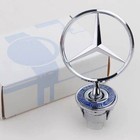 Fits For Mercedes Benz Most Models 44mm Front Hood Star Logo Emblem Badge New