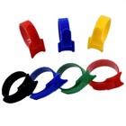 Reusable 10-200pcs Hook And Loop Cable Ties Fastening Organizer Diy Cord Straps   