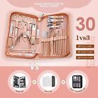Manicure Set Professional Manicure Kit - 30 In 1 Pedicure Kit Nail Clippers