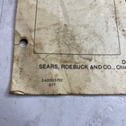 1977 Sears Craftsman 7    Circular Saw Instructions Owners Manual 315 10821