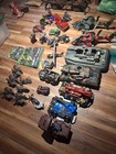 1980s Gi Joe Vintage Huge Lot Figures  Accesories  File Cards  Vehicles  Bases