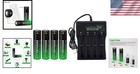 3 7v Lithium Ion 18650 Battery Pack With Universal Charger - Eco-friendly Power