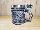 Serpentine Dragon Novelty Mug     Decorative Only  Stainless Steel Lined