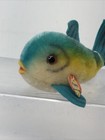 5    Long Blue   Yellow Mohair Steiff 1960   s    flossy    Fish No Tag  u