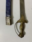 Sword Vintage Brass Tulwar Saber Sabre Handcrafted Rare Old Collectible