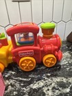 Vintage Fisher Price Peek A Boo Blocks Train With Blocks Works  I