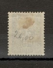 Montenegro - Mh Stamp - Overprint On Postage Due Stamp   zigovinska Marka  -1909