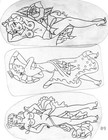 Traditional Tattoo Flash Art Acetate Books Bert Grimm Col  Todd 1960s-1990s