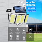 1200000lm Led Solar Street Light Security Flood Lamp Motion Sensor Outdoor Wall   