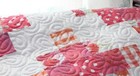 Granny Squares   New Handmade Baby Girl Quilt