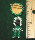 Vintage Native American Indian Beaded Miniature Souvenir