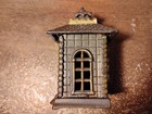 Antique Cast Iron Coin Bank State Bank Building