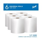 Scott Professional Hard Roll Paper Towels  Bulk  6 Rolls X 1000   01005 