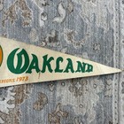 True Vintage Oakland Athletics A s Mlb Baseball Pennant 1972-73 World Champions