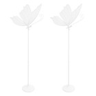 Butterfly Wedding Led Light 2pcs 3000k 110v Floor Lamp For Stage Hotel Decor