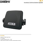  bc7  Bearcat 7-watt External Communications Speaker  Durable Rugged Design  Per
